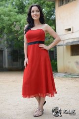 Kristina Akheeva at Galipatam Movie Press Meet